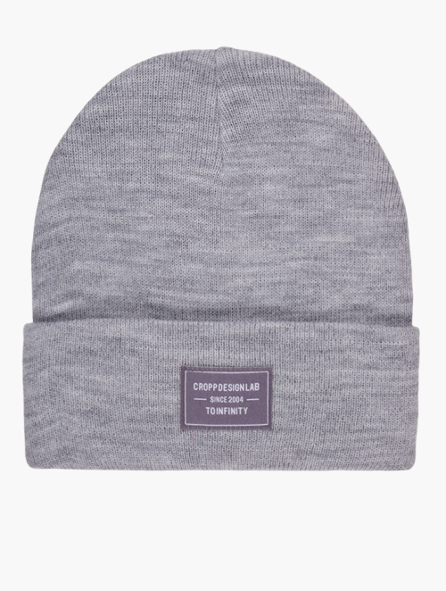 MyRunway | Shop Polo Grey Pony Embroidered Beanie for Men from